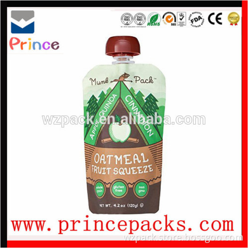stand up drink pouch with spout